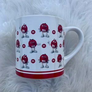 M&M’s coffee mug cup 2018 Red Candy M&M